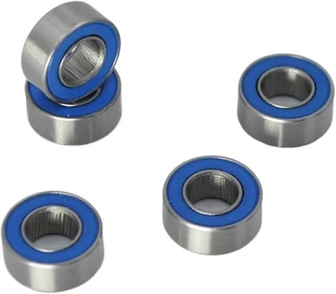 10Pcs Stainless Steel SMR105 2RS 5 * 10 * 4mm DDU Inner Diameter 5mm High Speed 1050 MR105 Miniature Bearing Ball Bearings in Saudi Arabia