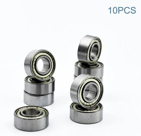 10pcs 686zz 6 * 13 * 5mm 686 zz 2z مصغرة تحمل الصلب الصلب العميق محامل الكرة الصغيرة in Saudi Arabia