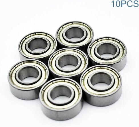 10pcs 686zz 6 * 13 * 5mm 686 zz 2z مصغرة تحمل الصلب الصلب العميق محامل الكرة الصغيرة in Saudi Arabia