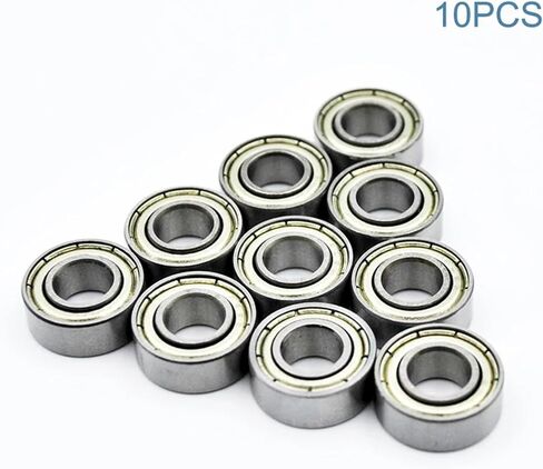 10pcs 686zz 6 * 13 * 5mm 686 zz 2z مصغرة تحمل الصلب الصلب العميق محامل الكرة الصغيرة in Saudi Arabia