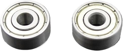 10Pcs 604zz 4 * 12 * 4mm Deep Groove Ball Bearing Chrome Steel 4mm Bore Miniature Bearings in Saudi Arabia