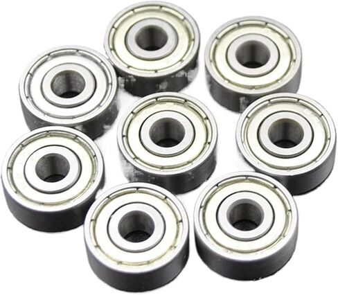 10Pcs 604zz 4 * 12 * 4mm Deep Groove Ball Bearing Chrome Steel 4mm Bore Miniature Bearings in Saudi Arabia