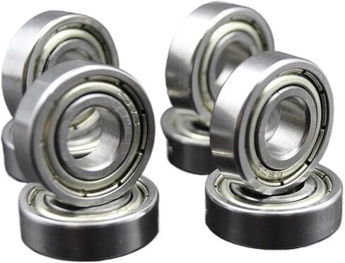 10pcs 697 zz 7 * 17 * 5mm مصغرة تحمل الصلب الصلب العميق الأخدود المصغرة in Saudi Arabia
