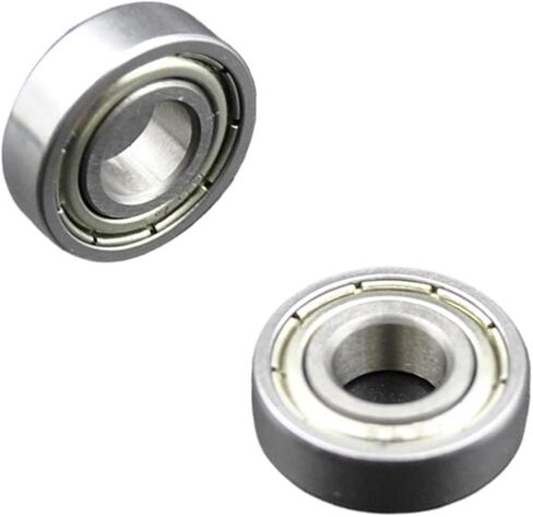 10pcs 697 zz 7 * 17 * 5mm مصغرة تحمل الصلب الصلب العميق الأخدود المصغرة in Saudi Arabia