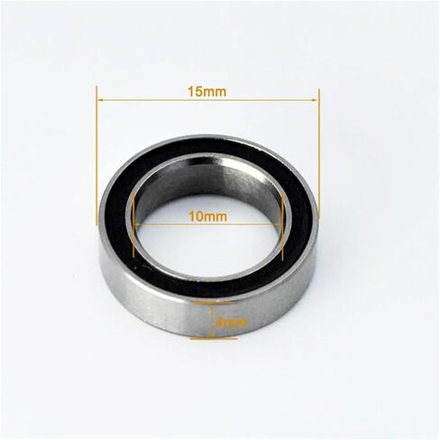 10/100pcs 6700 ZZ 2RS RS Bearing 10x15x4mm 6700zz 2z DDU Inner Bore 10mm miniature bear bear beals (6700 2rs ، 10pcs) in Saudi Arabia