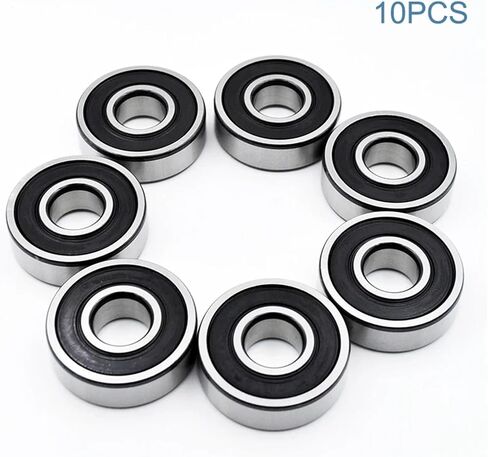 10pcs 6201 2RS ZZ 12 * 32 * 10mm Chrome Steel Ball Ball Bearings 2z DDU Miniature Bearing (6201 ZZ Premium) in Saudi Arabia