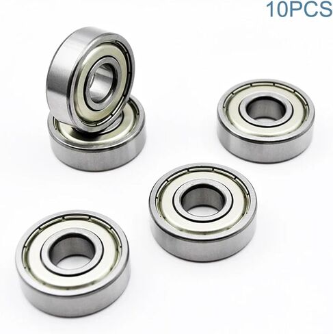 10pcs 6201 2RS ZZ 12 * 32 * 10mm Chrome Steel Ball Ball Bearings 2z DDU Miniature Bearing (6201 ZZ Premium) in Saudi Arabia