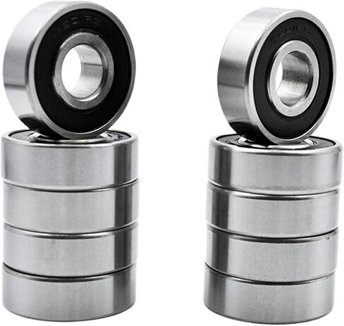 10pcs 6201 2RS ZZ 12 * 32 * 10mm Chrome Steel Ball Ball Bearings 2z DDU Miniature Bearing (6201 ZZ Premium) in Saudi Arabia