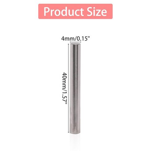 5mm x 20mm Shelves Dowel Pins, Stainless Steel Shelf Support Pegs Pin Rod, Fasten Elements, for Cabinet Furniture Fixing Component Position Join Components, 50PCS in Kuwait