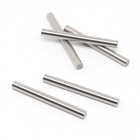 5mm x 20mm Shelves Dowel Pins, Stainless Steel Shelf Support Pegs Pin Rod, Fasten Elements, for Cabinet Furniture Fixing Component Position Join Components, 50PCS in Kuwait