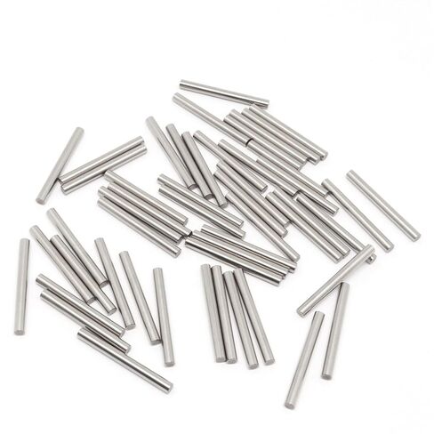 5mm x 20mm Shelves Dowel Pins, Stainless Steel Shelf Support Pegs Pin Rod, Fasten Elements, for Cabinet Furniture Fixing Component Position Join Components, 50PCS in Kuwait