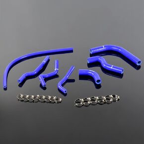 G-PLUS (Red) Silicone Radiator Heater Hose Kit, Compatible with Suzuki Samurai 1986 1987 1988 1989 1990 1991 1992 1993 1994 1995 in Saudi Arabia