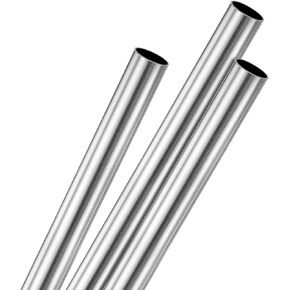 3-Pack 300mm 304 Stainless Steel Tube, 6mm OD 0.2mm Wall Thickness Seamless Stainless Steel Tubing for Construction/Machining/DIY Crafting, Metal Straight Pipe [0.24x0.01x11.8IN] in Kuwait