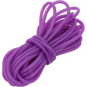 uxcell 2mm × 4 ملم ديا عالي درجة الحرارة مقاوم لأنبوب السيليكون خرطوم أنبوب المطاط الأرجواني 5 أمتار in Saudi Arabia