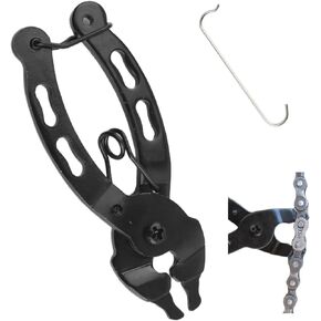 Bike Chain Tool,2-in-1 Two-Way Arc Snap Design Bicycle Chain Tool for Quick Dismantling & Installing,Multi-Function Master Link Pliers with Return Spring Fit for 6-12 Speed Chains in Saudi Arabia