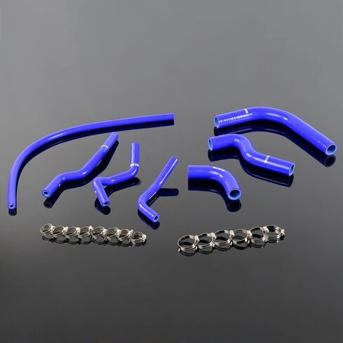 G-PLUS (Red) Silicone Radiator Heater Hose Kit, Compatible with Suzuki Samurai 1986 1987 1988 1989 1990 1991 1992 1993 1994 1995 in Saudi Arabia