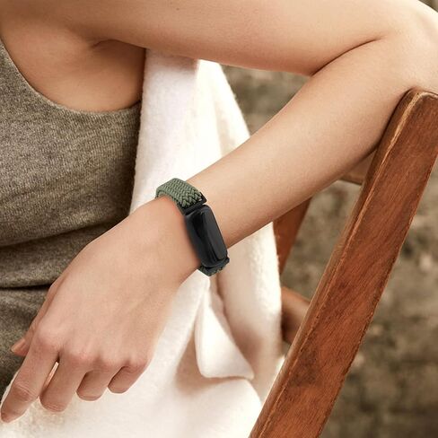 Elastic Band Compatible with Fitbit Inspire 3 Bands Women Men, Soft Adjustable Stretchy Loop Strap for Fitbit Inspire 3/2 / HR in Saudi Arabia