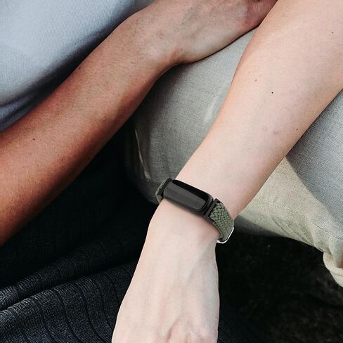 Elastic Band Compatible with Fitbit Inspire 3 Bands Women Men, Soft Adjustable Stretchy Loop Strap for Fitbit Inspire 3/2 / HR in Saudi Arabia