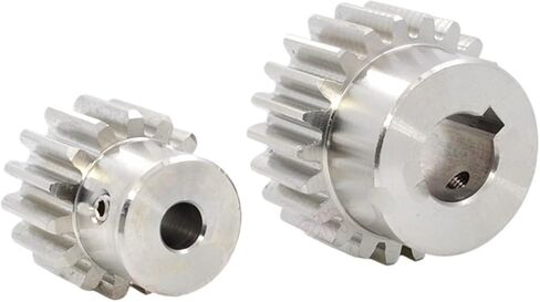 Pinion Hardware for Mechanical Rotation 1pcs 12 14 15 16 Teeth 1.5 Module 304 Stainless Steel Spur Gear Motor Gears Drive Gear Bore 6-12mm(14 Teeth (Bore 8mm)) in Saudi Arabia