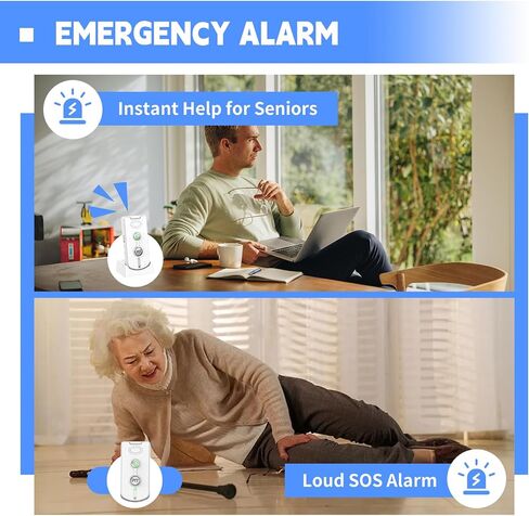 Intercoms Wireless for Home, Room to Room Intercom System with Charging Base, Push to Talk, Long Range, Clear Loud Sound, Two Way Intercom for Home Office in Kuwait