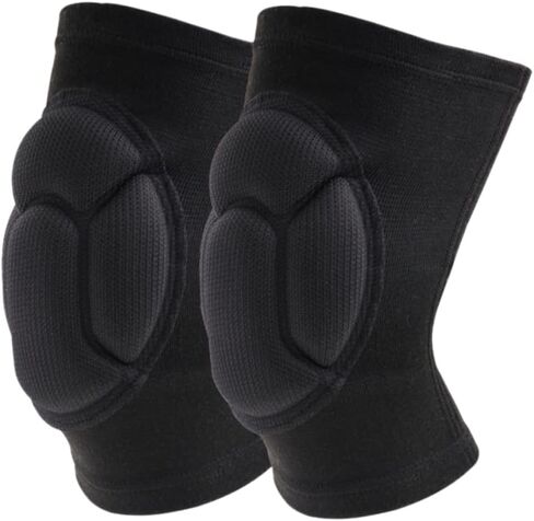 Impact Knee Pads for Skating Pull Safety Kneepads Black Sports Protective Gear in Saudi Arabia