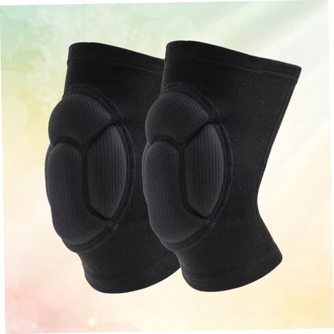 Impact Knee Pads for Skating Pull Safety Kneepads Black Sports Protective Gear in Saudi Arabia
