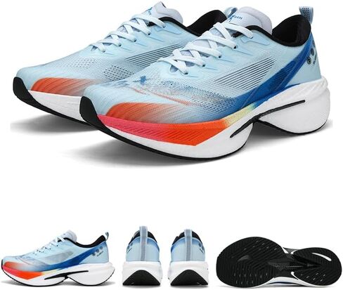 Mens Running Shoes Walking Tennis Shoes for Athletic Workout Gym Casual Non Slip Training Sneakers Breathable Knit Upper Indoor Outdoor in Saudi Arabia
