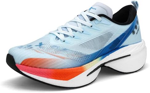 Mens Running Shoes Walking Tennis Shoes for Athletic Workout Gym Casual Non Slip Training Sneakers Breathable Knit Upper Indoor Outdoor in Saudi Arabia