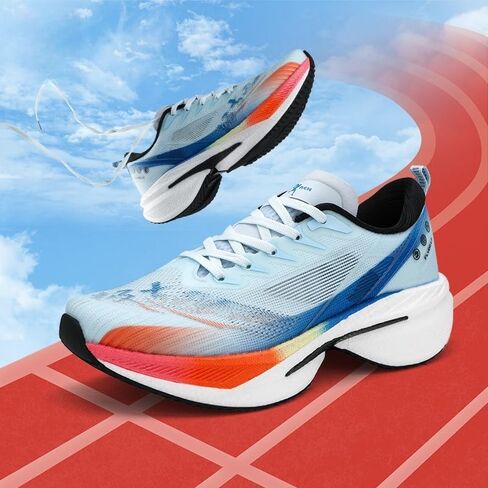 Mens Running Shoes Walking Tennis Shoes for Athletic Workout Gym Casual Non Slip Training Sneakers Breathable Knit Upper Indoor Outdoor in Saudi Arabia