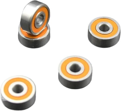 High Speed Hybrid Ceramic Bearing S623 Stainless 623 2RS 3x10x4mm Spinning Fishing Reels Inner Bore 3mm Miniature Ball Bearings 2/10Pcs(2Pcs) in Saudi Arabia
