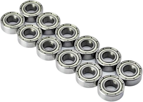 20Pcs Metal Sealed Bearing Kit Set TT01 TT-01 TT01E TT01D TT02B 1/10 RC Car Bearings in Saudi Arabia