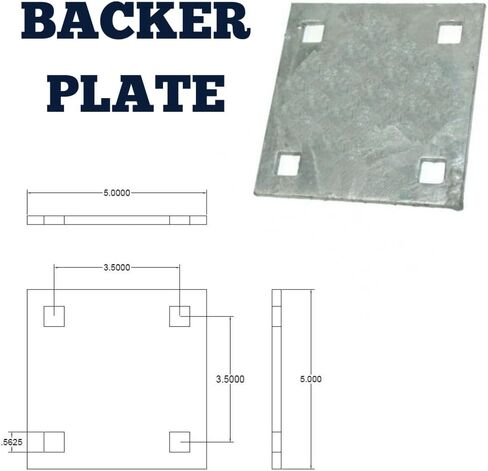 The Dock Shop - DIY Dock Kit,Hot Dipped Galvanized Fabricated 1/4" Steel Hardware, Multiple Component Types, Dock Construction Hardware in Saudi Arabia