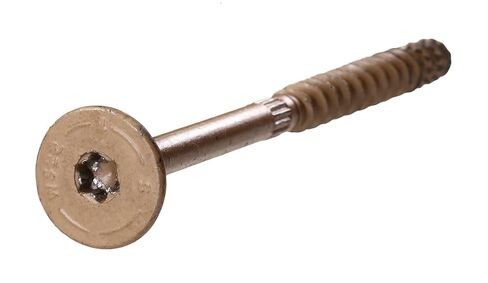 Simpson Strong-Tie SDWS22500DB-R50 Strong-Drive SDWS Timber Screw (Exterior Grade) — 0.220 in. x 5 in. T40, Tan (50-Qty) in Saudi Arabia