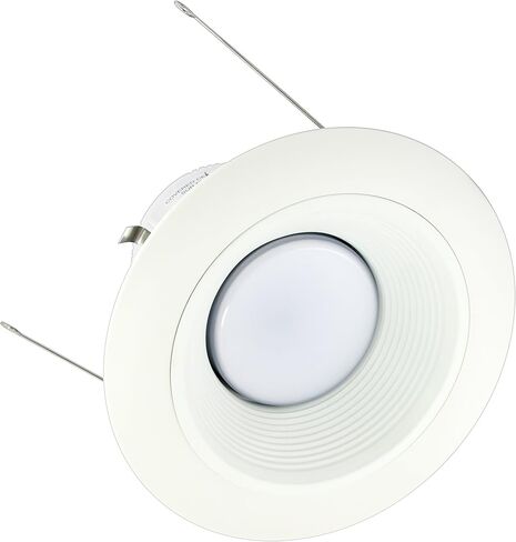 إضاءة أمريكية X6-BKB-WH-X56 6 بوصة طقم أسفل الضوء لسلسلة X56 ، Black Baffle ، تقليم أبيض in Saudi Arabia