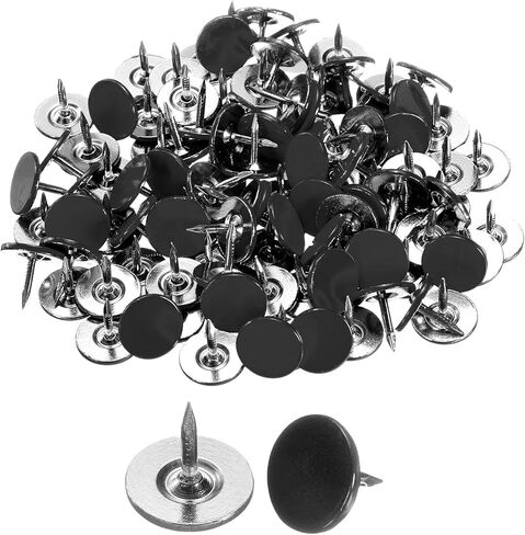 UXCELL 150PCS TOGHELSTY TOGS ، 11mmx13mm مسطح الرأس الإبهام Tack الأثاث الأثاث الأظافر دبابيس للأثاث أريكة الأمامية ، الأخضر in Saudi Arabia