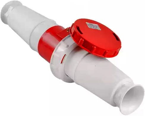 Waterproof White Industrial Connector Plug 4Pin 125A 380V-415V 3P+E IP67 in Saudi Arabia