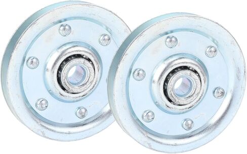 Garage Door Pulley, Heavy Duty 3 Inch 200LB Stationary Wheel Pulleys for Cables, Designed for Optimal Cable Support, Load Rating of 200LB in Saudi Arabia