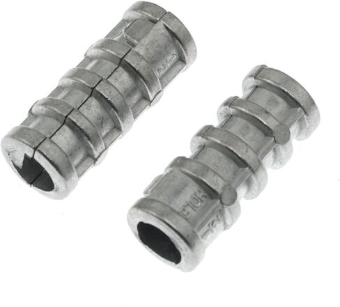 Maxmoral 20PCS Zinc Bolt Concrete Anchor 1/4x1 inch Long Masonry Anchor Hole Concrete Anchor Wood Expansion Screw Shroud for Medium Projects Shelving Window Frames Plumbing Systems in Saudi Arabia