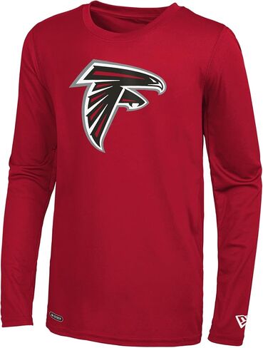 New Era NFL Football Men's Stadium Logo Long Sleeve Performance T-Shirt in Saudi Arabia