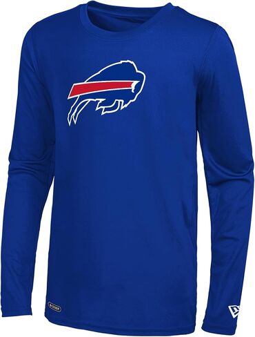 New Era NFL Football Men Men Logo Long Sleeve Performance T-Shirt in Kuwait
