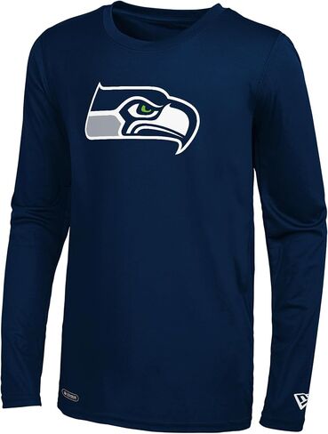 New Era NFL Football Men Men Logo Long Sleeve Performance T-Shirt in Kuwait