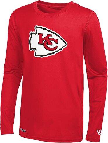 New Era NFL Football Men Men Logo Long Sleeve Performance T-Shirt in Kuwait