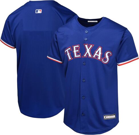 Texas Rangers MLB Kids Youth 8-20 Blue Alternate Official Team Jersey in Kuwait