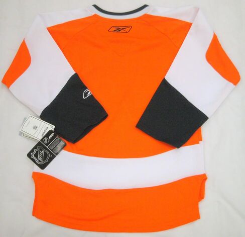 Reebok Philadelphia Flyers NHL شباب المنزل اللون الفارغ الفارق نسخة طبق الأصل ، Orange (Orange ، L/XL) in Saudi Arabia