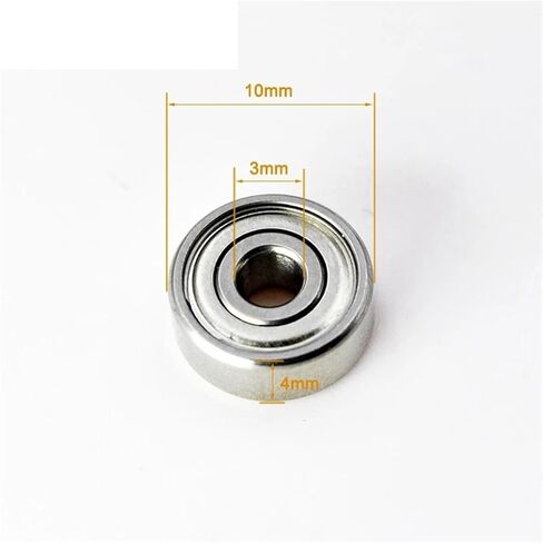 2PCS محامل سيراميك هجينة مقاوم للصدأ 683 693 684 MR104 MR115 623 ZZ Bearing (S623 3x10x4mm) in Saudi Arabia