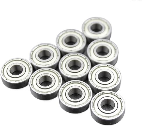 10Pcs 695ZZ 5 * 13 * 4mm Miniature Bearing Chrome Steel Deep Groove Mini Ball Bearings in Saudi Arabia