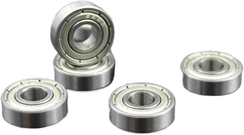 10Pcs 695ZZ 5 * 13 * 4mm Miniature Bearing Chrome Steel Deep Groove Mini Ball Bearings in Saudi Arabia
