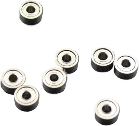 10/100Pcs 1.5x4x2mm 681X ZZ Mini Bearings Kit 1.5mm Bore 1,5x4x2 RC Car Upgrades Parts Accessories 1 5 4 2 Shielded Bearing(10Pcs) in Saudi Arabia