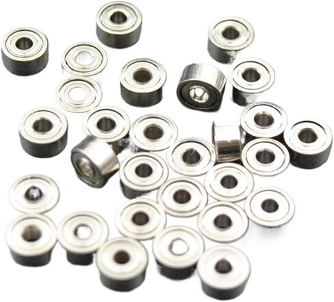 10/100Pcs 1.5x4x2mm 681X ZZ Mini Bearings Kit 1.5mm Bore 1,5x4x2 RC Car Upgrades Parts Accessories 1 5 4 2 Shielded Bearing(10Pcs) in Saudi Arabia