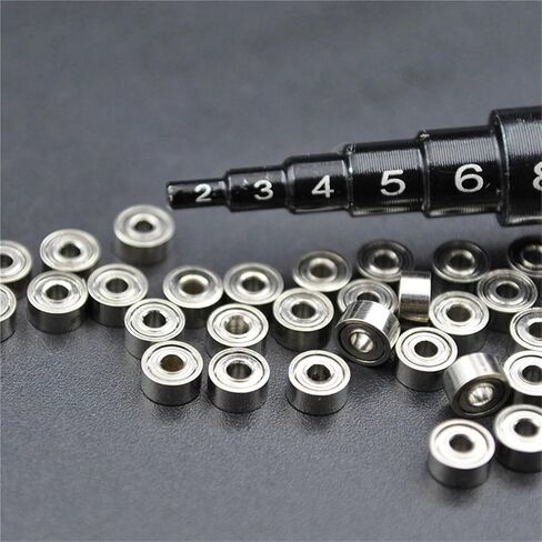 10/100Pcs 1.5x4x2mm 681X ZZ Mini Bearings Kit 1.5mm Bore 1,5x4x2 RC Car Upgrades Parts Accessories 1 5 4 2 Shielded Bearing(10Pcs) in Saudi Arabia